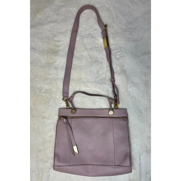 Foley + Corinna Violet Blush Vegan Leather Dione Satchel Petite Purse - Picture 3 of 8